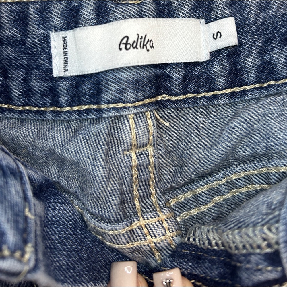 Straight Leg Cargo Jeans